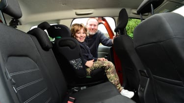 Dacia Duster long term test - car seat